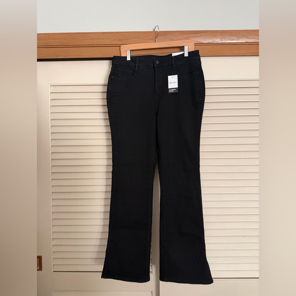 Nine West Women's Boot Cut Black Jeans NEW WITH TAGS